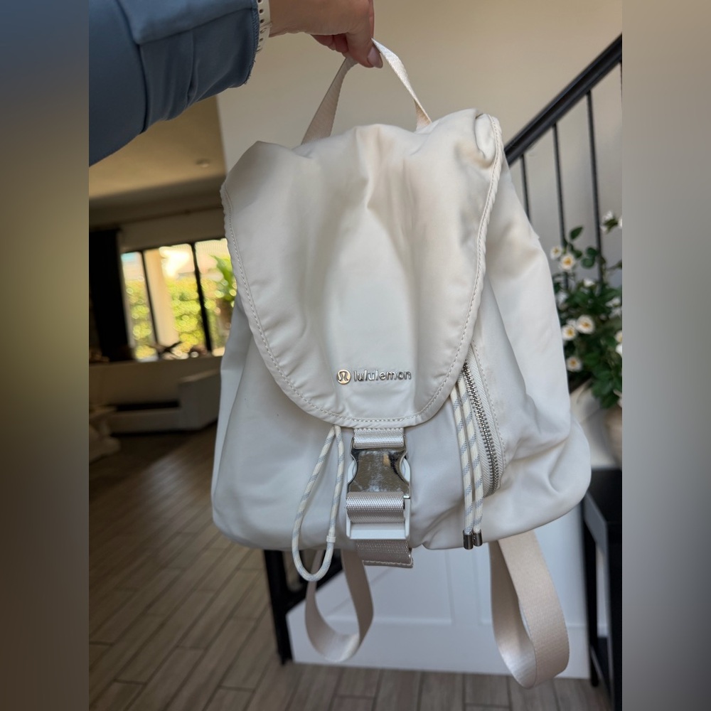 lululemon athletica Cream Backpack